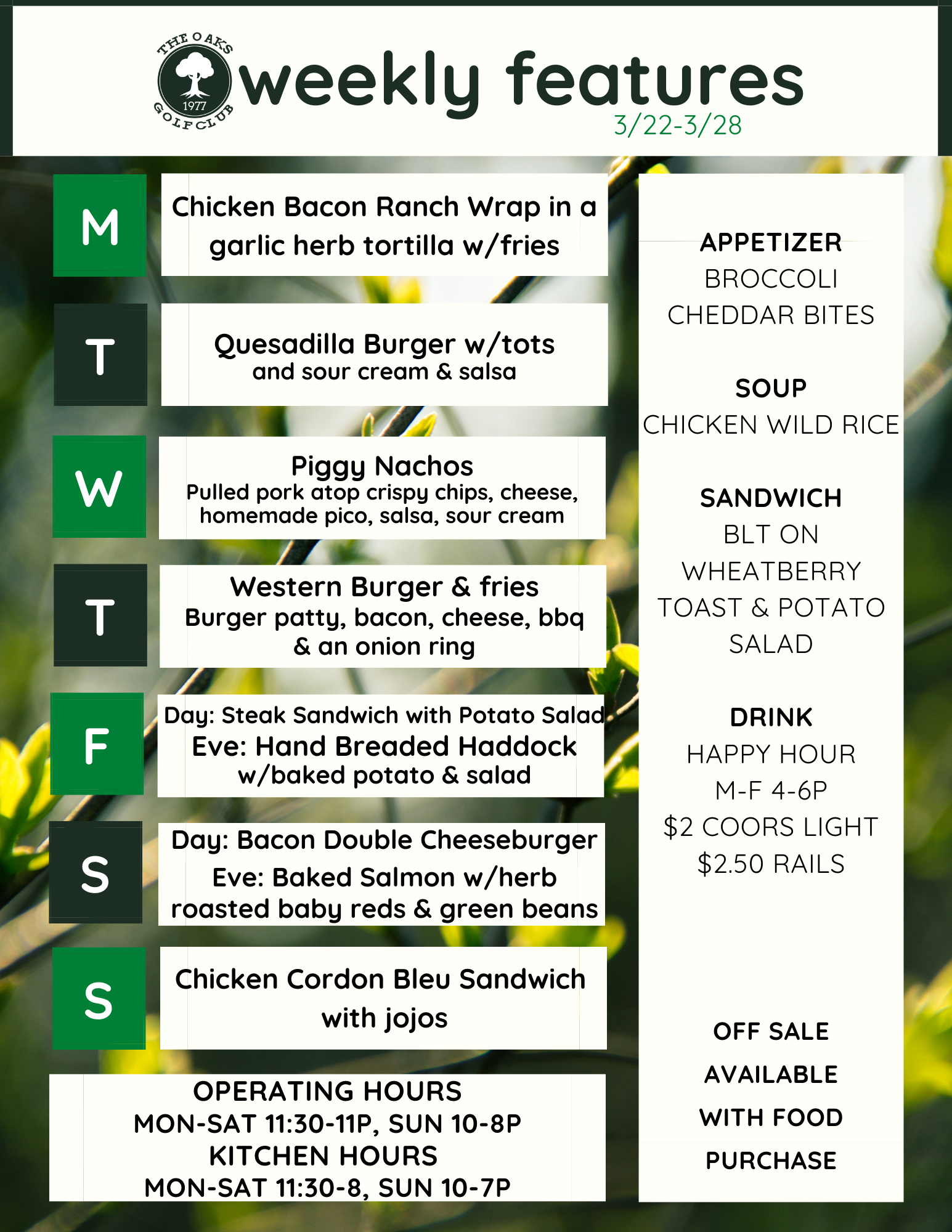 Local Golf Leagues Hayfield, MN The Oaks Golf Club